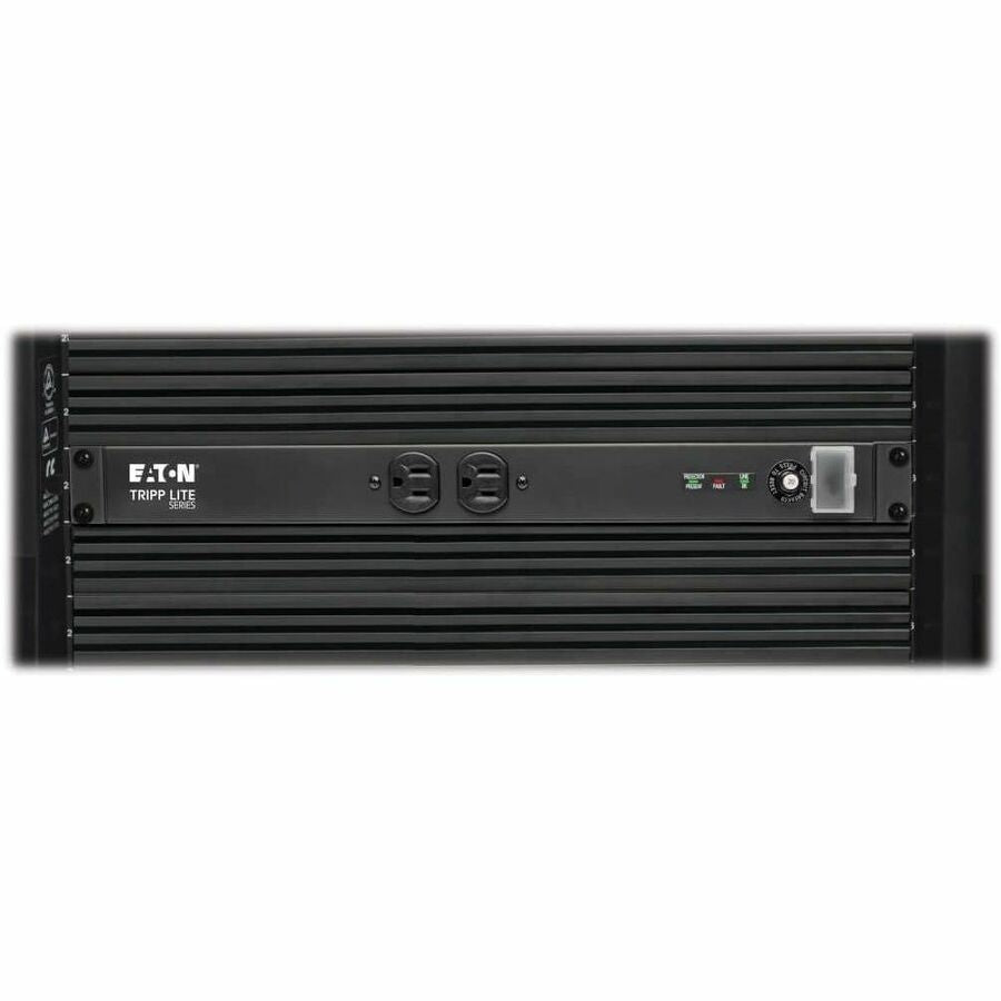 Eaton Tripp Lite Series Isobar 12-Outlet Network Server Surge Protector, 15 ft. (4.57 m) Cord with L5-20P Plug, 3840 Joules, Diagnostic LEDs, 1U Rackmount