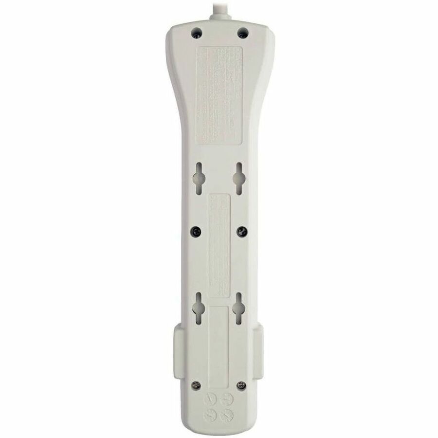 Eaton Tripp Lite Series Protect It! 7-Outlet Surge Protector, 7 ft. Cord with Right-Angle Plug, 2160 Joules, Diagnostic LEDs, Light Gray Housing