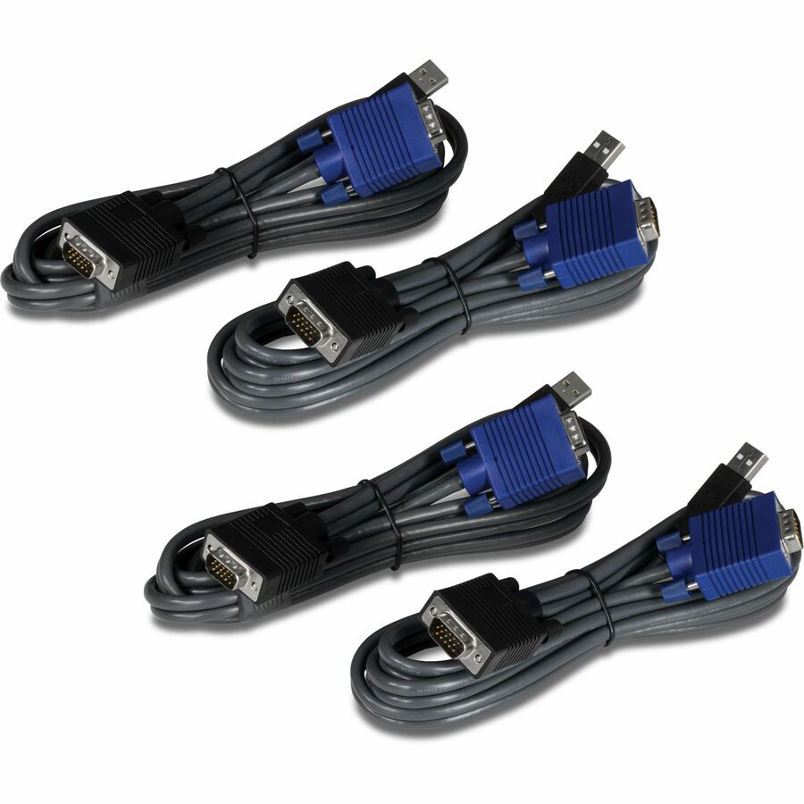 4PORT KVM SWITCH USB KIT W/4X