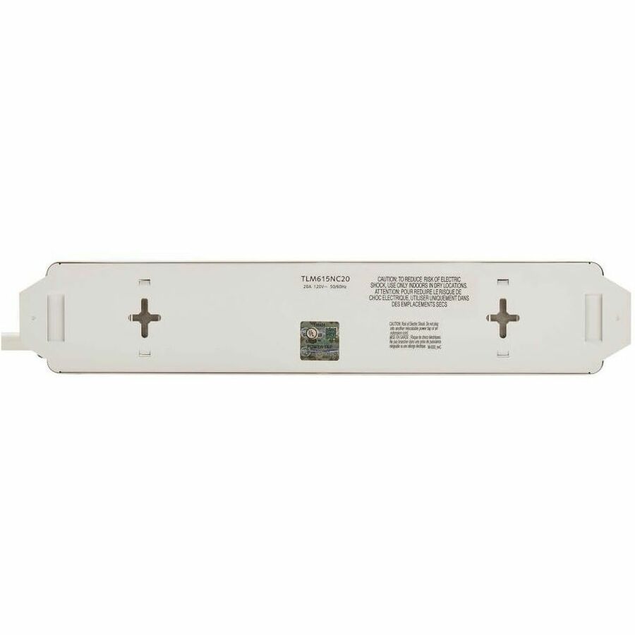 Eaton Tripp Lite Series Power It! 6-Outlet Power Strip, 15 ft. (4.57 m) Cord, 5-20P Plug, Metal Housing