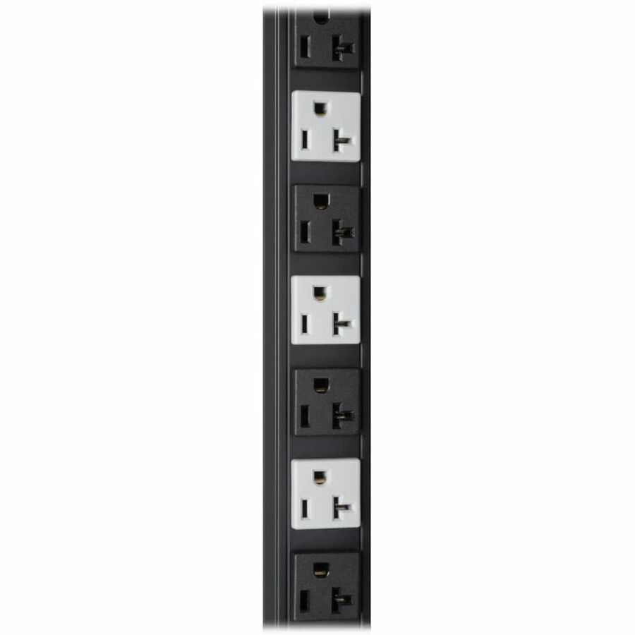 Eaton Tripp Lite Series 3.8kW Single-Phase Local Metered PDU, Dual Circuit, 120V Outlets (32 5-15/20R), L5-20P/5-20P, 10 ft. (3.05 m) Cord, 0U Vertical