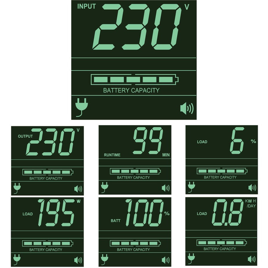 Eaton Tripp Lite Series SmartPro 230V 2.2kVA 1.92kW Line-Interactive Sine Wave UPS, 2U, Extended Run, Network Card Options, LCD, USB, DB9