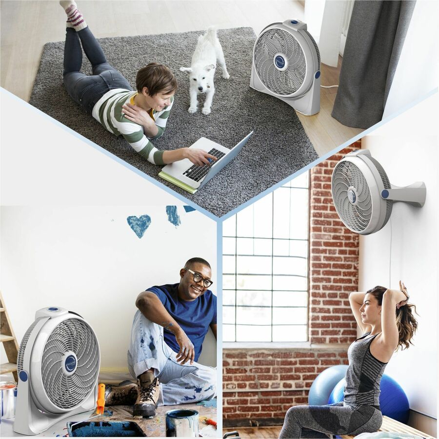 Lasko 3520 Cyclone Pivoting Floor Fan