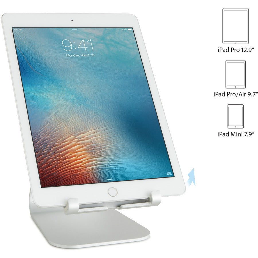 Rain Design mStand tabletplus - tablet stand - Silver