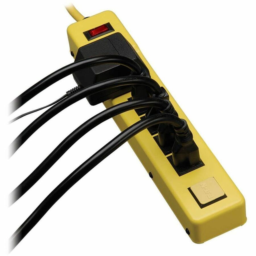 Eaton Tripp Lite Series Power It! 6-Outlet Safety Power Strip, 6 ft. (1.83 m) Cord & Clip, Safety Covers