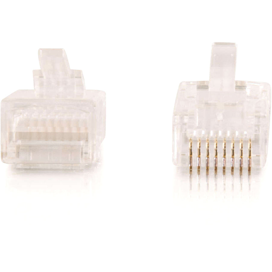 C2G RJ45 Cat5 8 x 8 Modular Plug for Solid Flat Cable