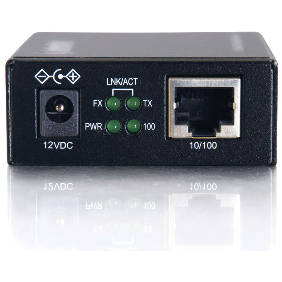 C2G 10/100Base-TX to MM 100Base-FX ST Media Converter