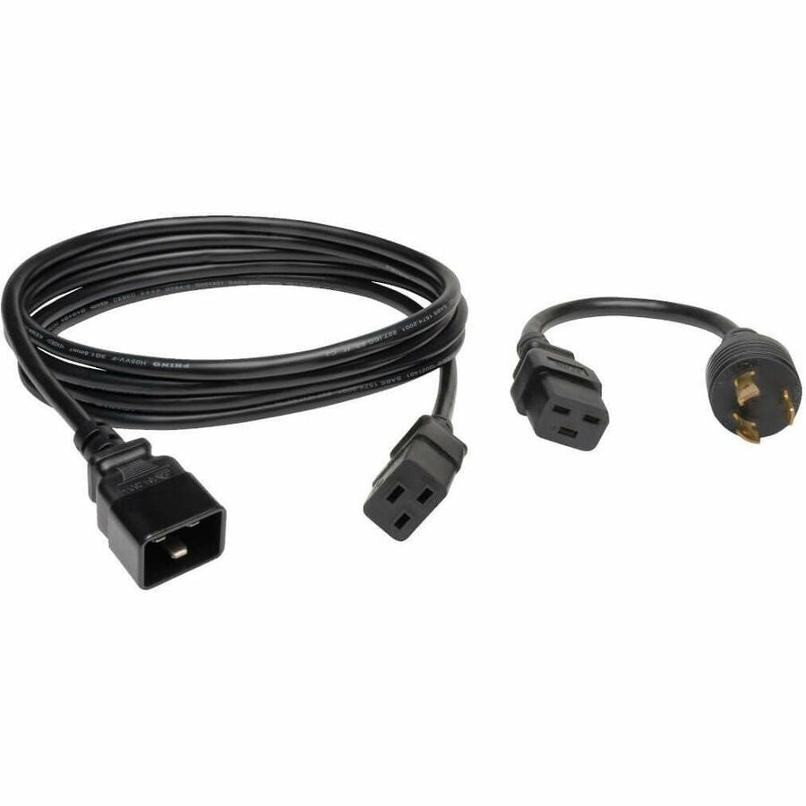 Eaton 3.7kW Single-Phase 208/230V Switched PDU - LX Platform, 8 C13 Outlets, C20 Input with L6-20P Adapter, 2.4m Cord, 1U Rack-mount, TAA