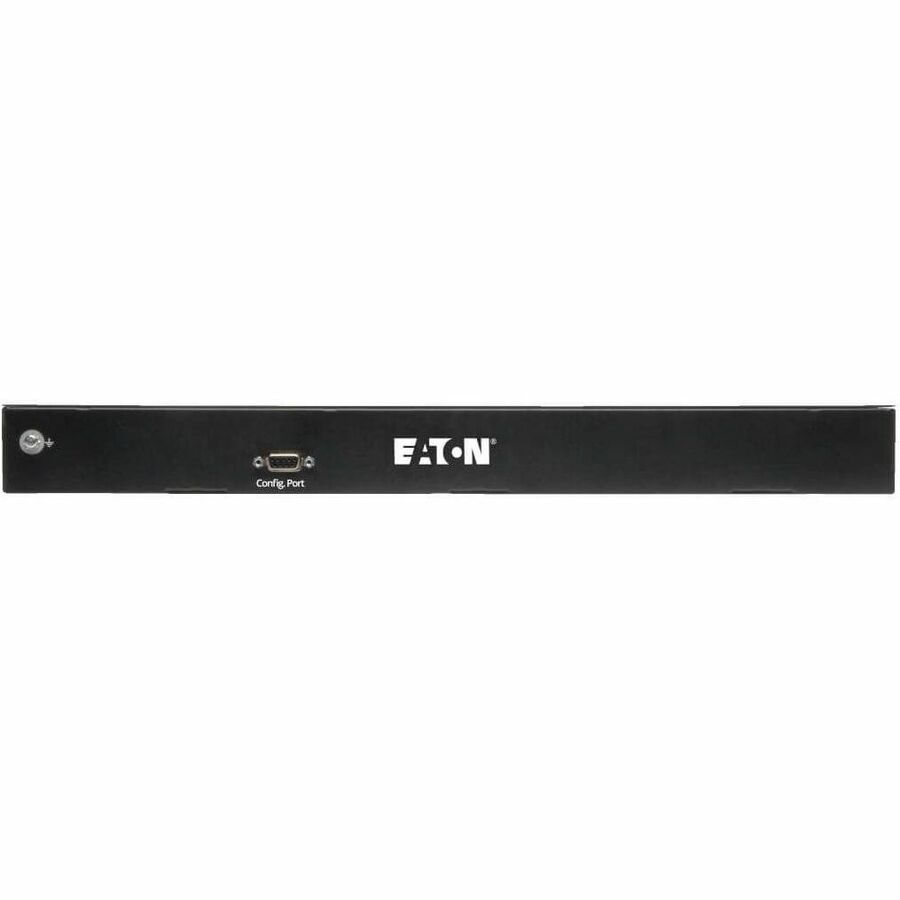 Eaton 3.7kW Single-Phase 208/230V Switched PDU - LX Platform, 8 C13 Outlets, C20 Input with L6-20P Adapter, 2.4m Cord, 1U Rack-mount, TAA