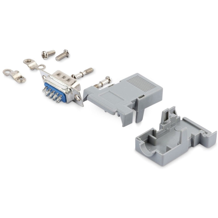 StarTech.com Solder D-SUB - Assembled - Plastic Backshell Serial / parallel connector - DB-9 (M)
