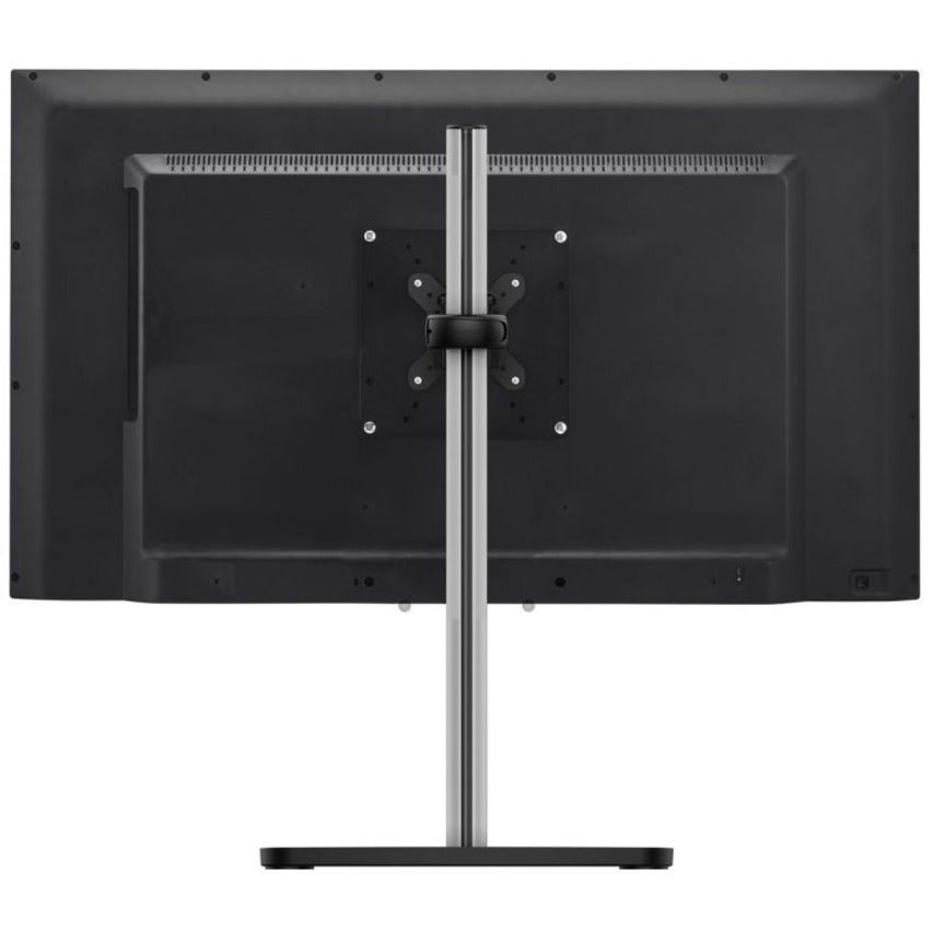 Atdec dual stack or single monitor desk mount - Freestanding base - Loads up to 26.5lb flat or 20lb curved - VESA 75x75, 100x100