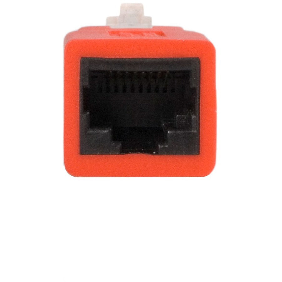 StarTech.com Crossover adapter - RJ-45 (M) - RJ-45 (F) - Gigabit - ( CAT 6 ) - red