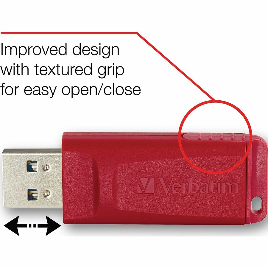 32GB Store 'n' Go® USB Flash Drive - Red