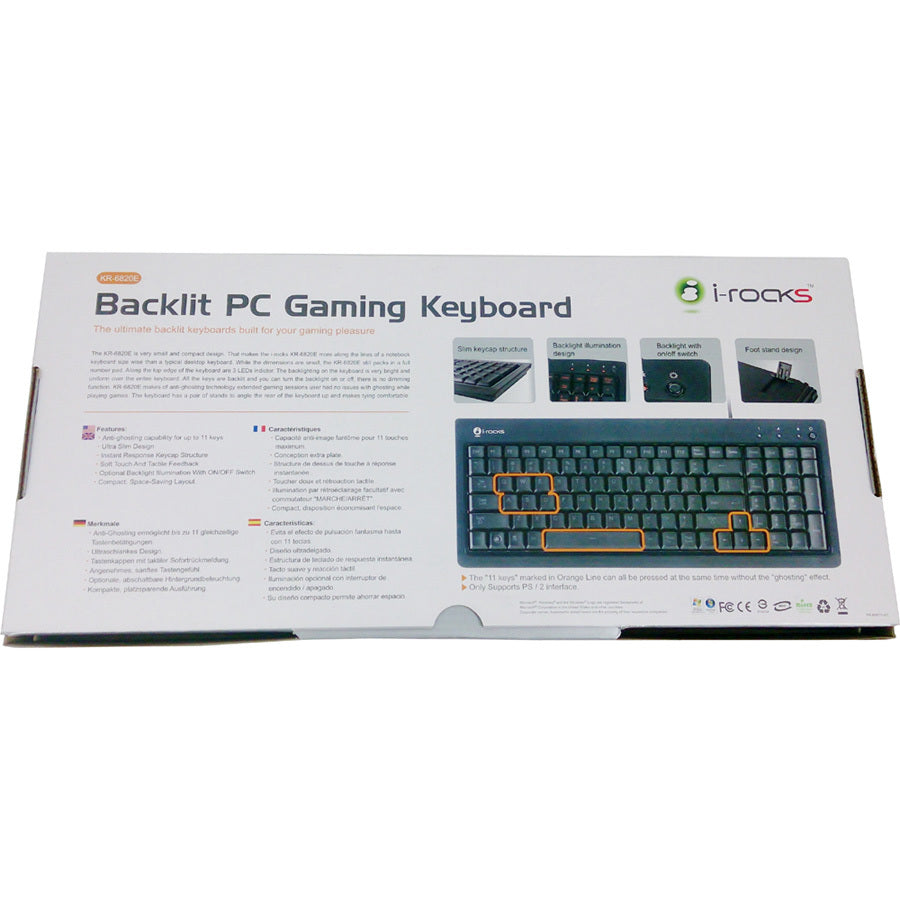 Buslink KR6820E-BK Slim USB Keyboard