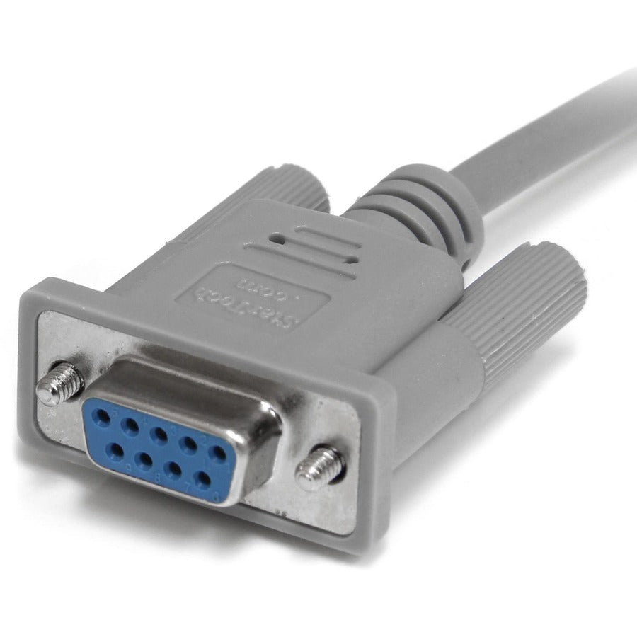 StarTech.com Serial Null modem cable - DB-9 (F) - DB-9 (F) - 10 ft