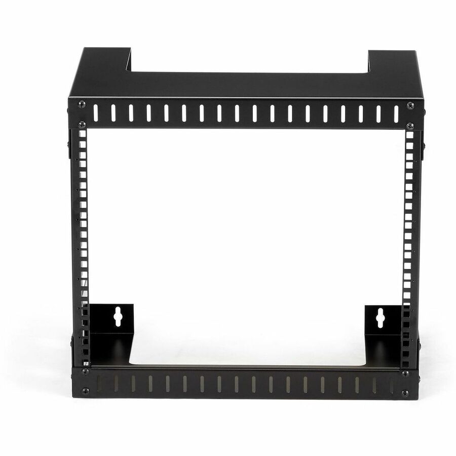 StarTech.com 2-Post 8U Heavy-Duty Wall-Mount Network Rack, 19" Open Frame Server Rack for Computer Equipment, Wall Mount Data Rack~