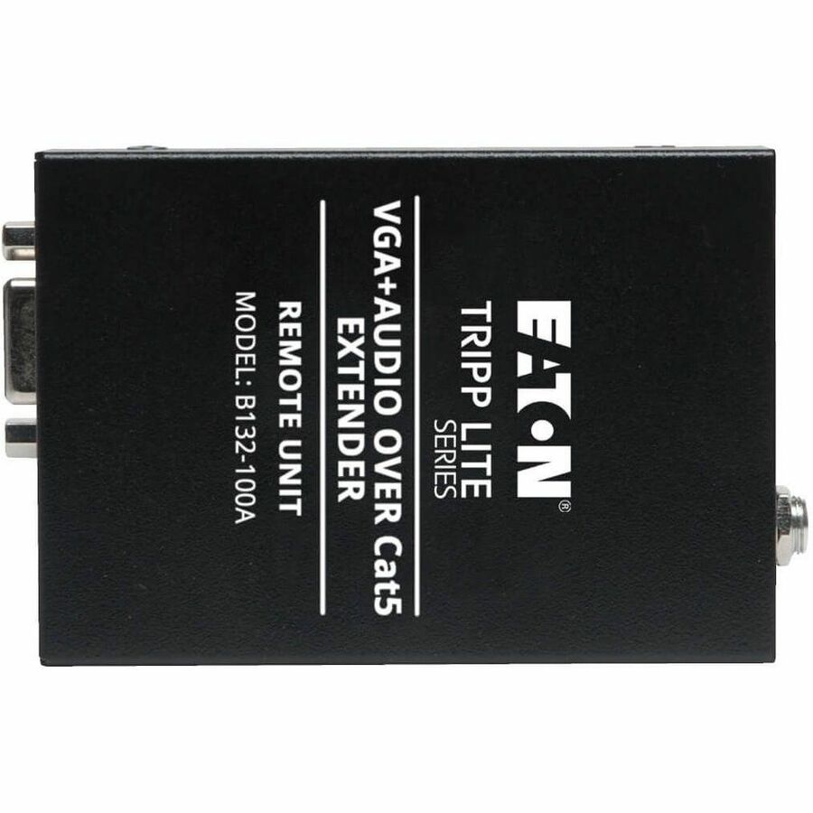 Eaton Tripp Lite Series VGA over Cat5/6 Extender, Box-Style Receiver for Video/Audio, Up to 1000 ft. (305 m), TAA