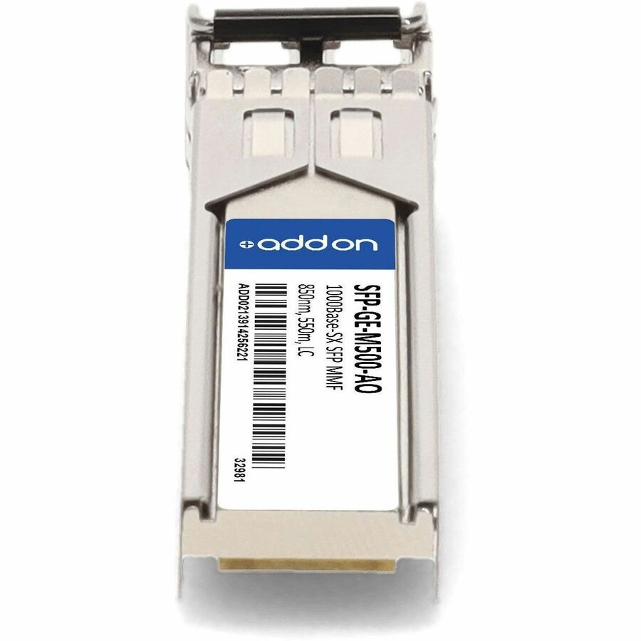 AddOn ZTE SFP-GE-M500 Compatible TAA Compliant 1000Base-SX SFP Transceiver (MMF, 850nm, 550m, LC)