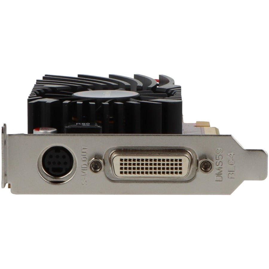 VisionTek Radeon 4350 SFF 512MB DDR2 (2x DVI-I, TV Out) w/ 2x DVI-I to VGA Adapter