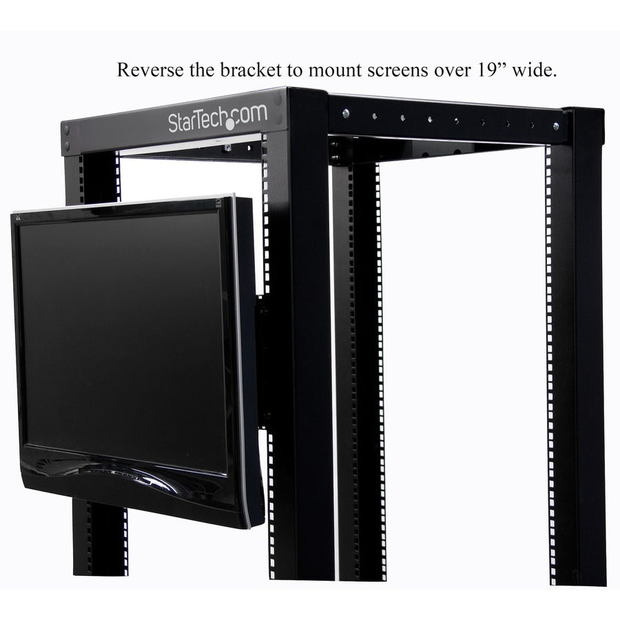 StarTech.com Universal VESA LCD Monitor Mounting Bracket for 19in Rack or Cabinet