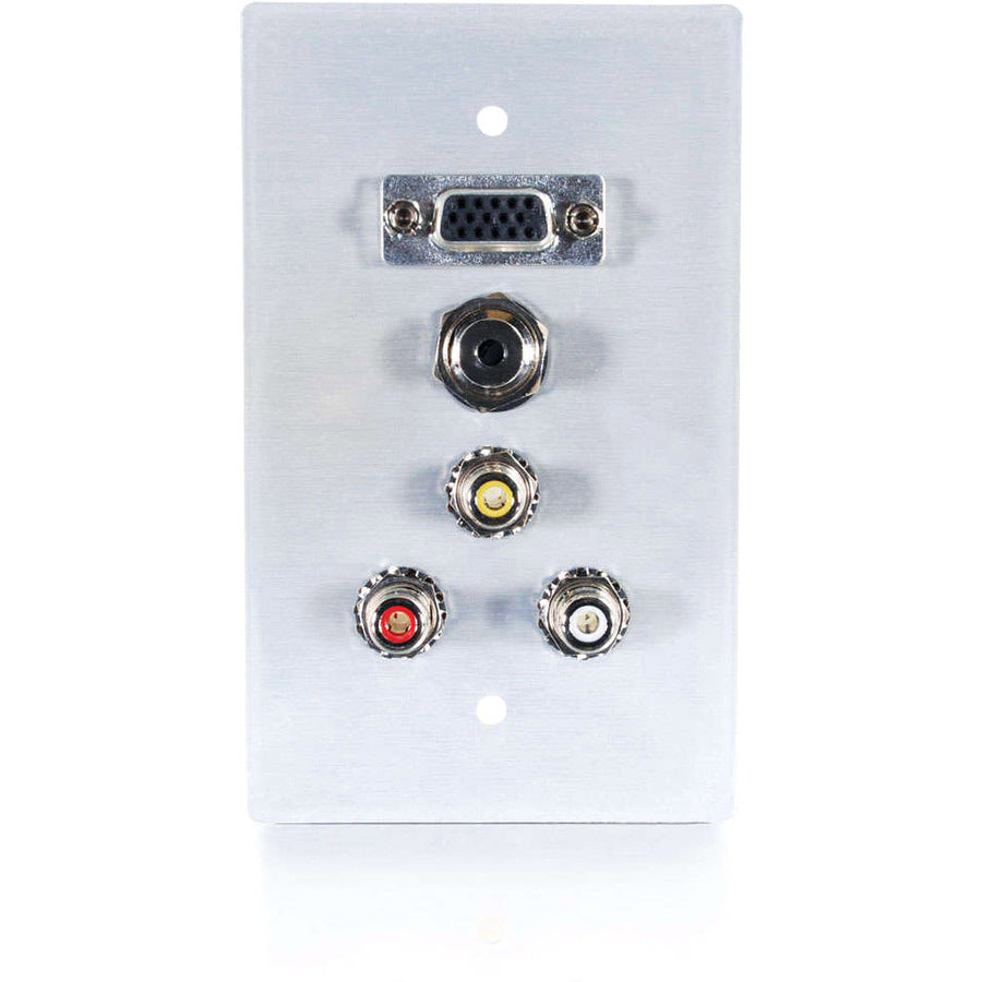 C2G 5 Socket Audio/Video Faceplate