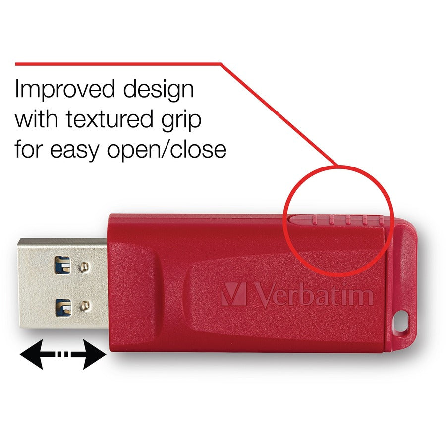 64GB Store 'n' Go® USB Flash Drive - Red