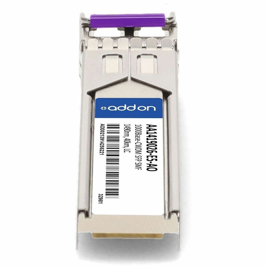 AddOn Avaya/Nortel AA1419026-E5 Compatible TAA Compliant 1000Base-CWDM SFP Transceiver (SMF, 1490nm, 40km, LC)