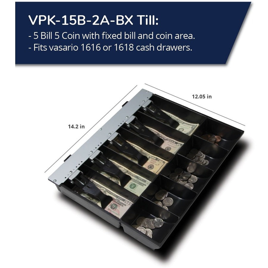 apg® Cash Drawer VPK-15B-2A-BX Till