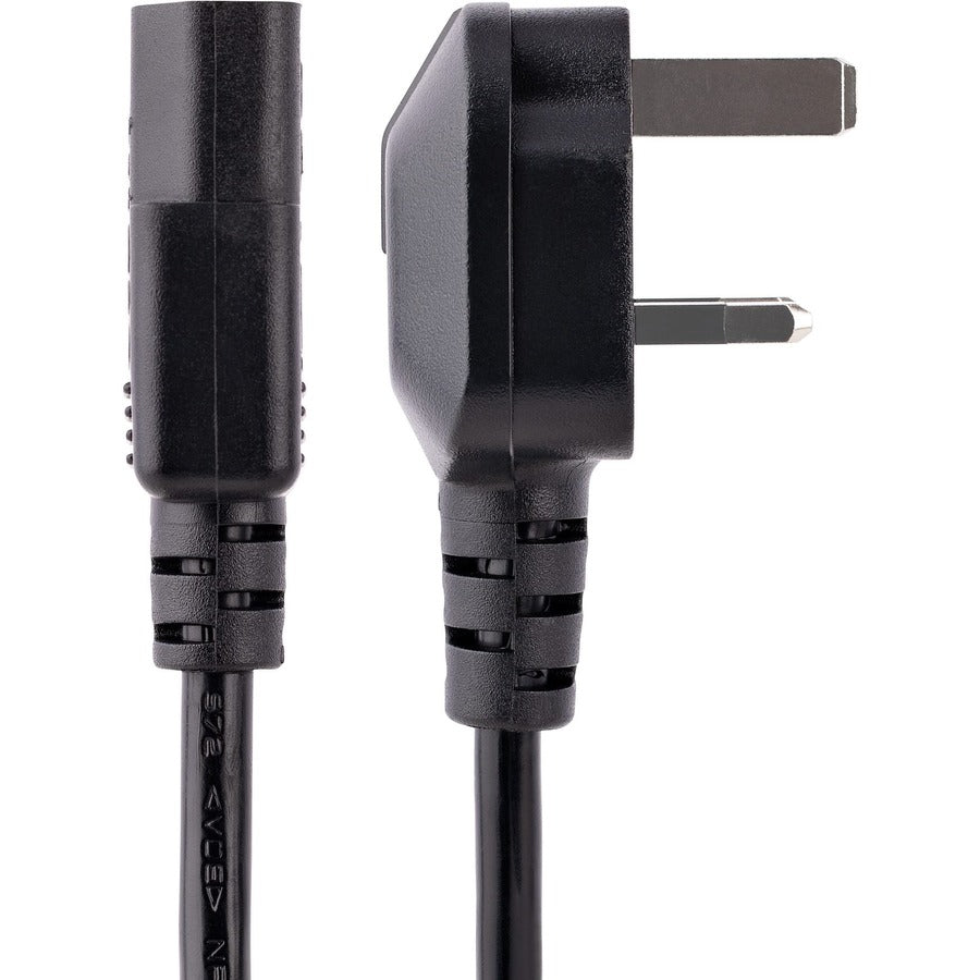 StarTech.com 6 ft Standard UK Computer Power Cord - Power cable - IEC 320 EN 60320 C13 (F) - BS 1363 (M)