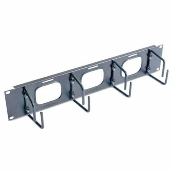 Horizontal Cable Organizer 2U w/pass through holes