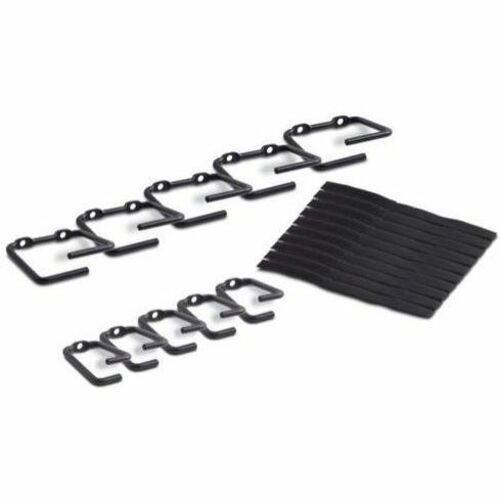APC NetShelter Cable Management, Rings, Set of 5 small and 5 large, Black
