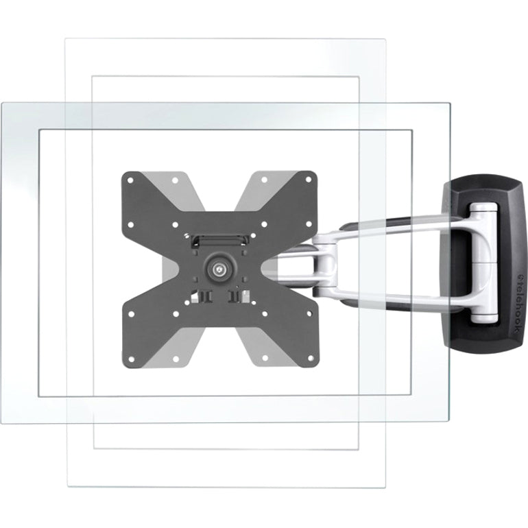 Atdec TH full motion wall mount - Loads up to 55lb - VESA up to 200x200