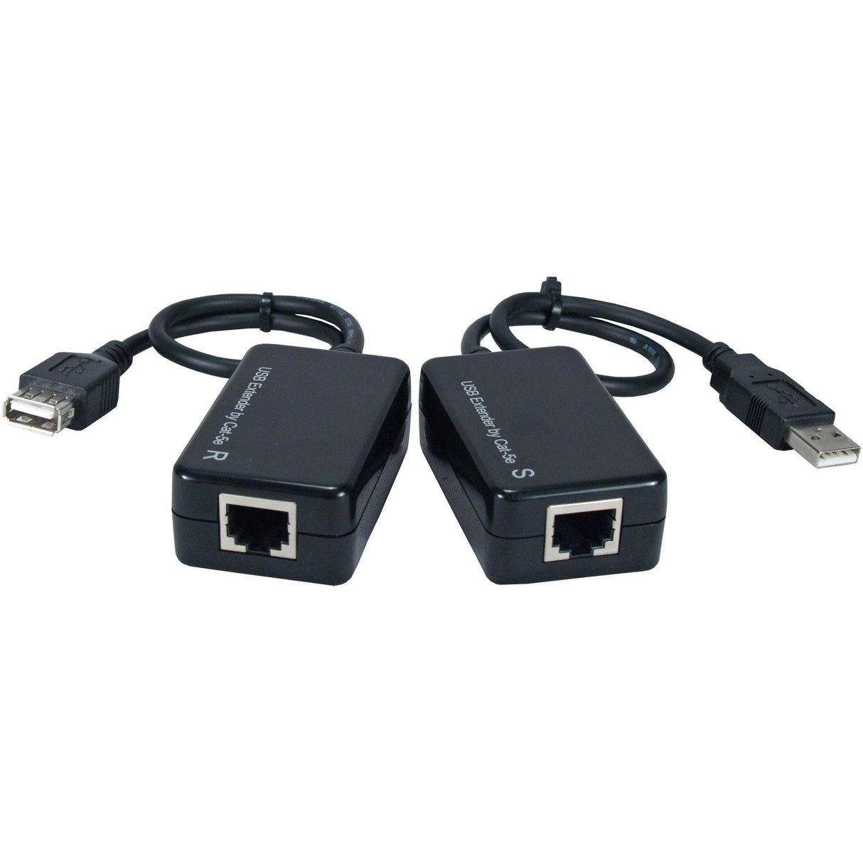 QVS USB CAT5/6 Active Repeater for Up to 165ft