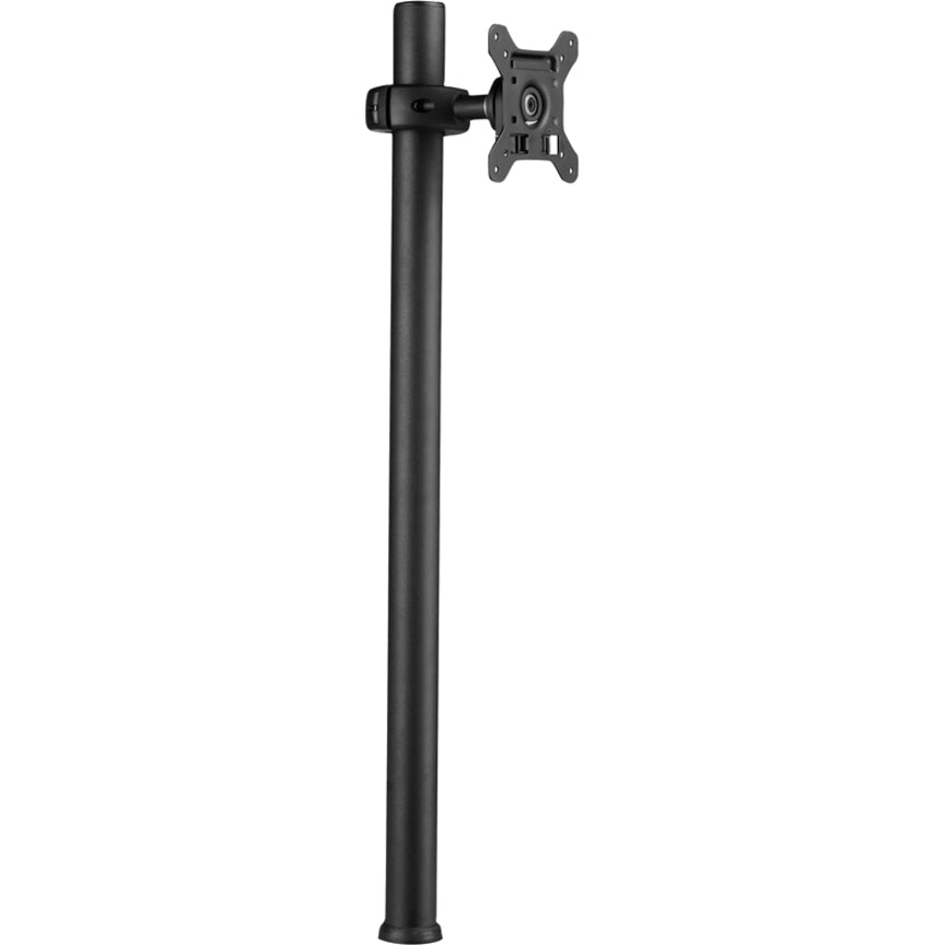 Atdec 29.5in pole desk mount with one display head - Loads up to 26.5lb - VESA 75x75, 100x100