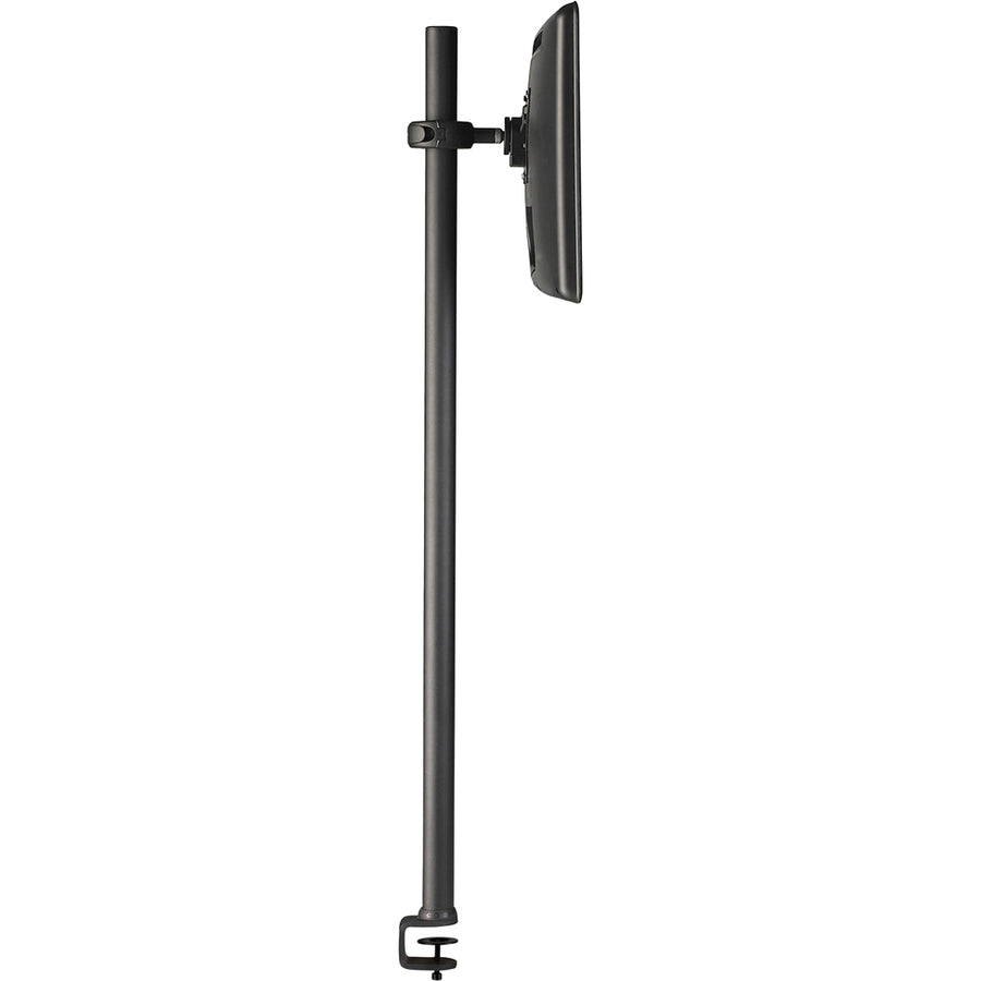 Atdec 45.25in pole desk mount with one display head - Loads up to 26.5lb - VESA 75x75, 100x100