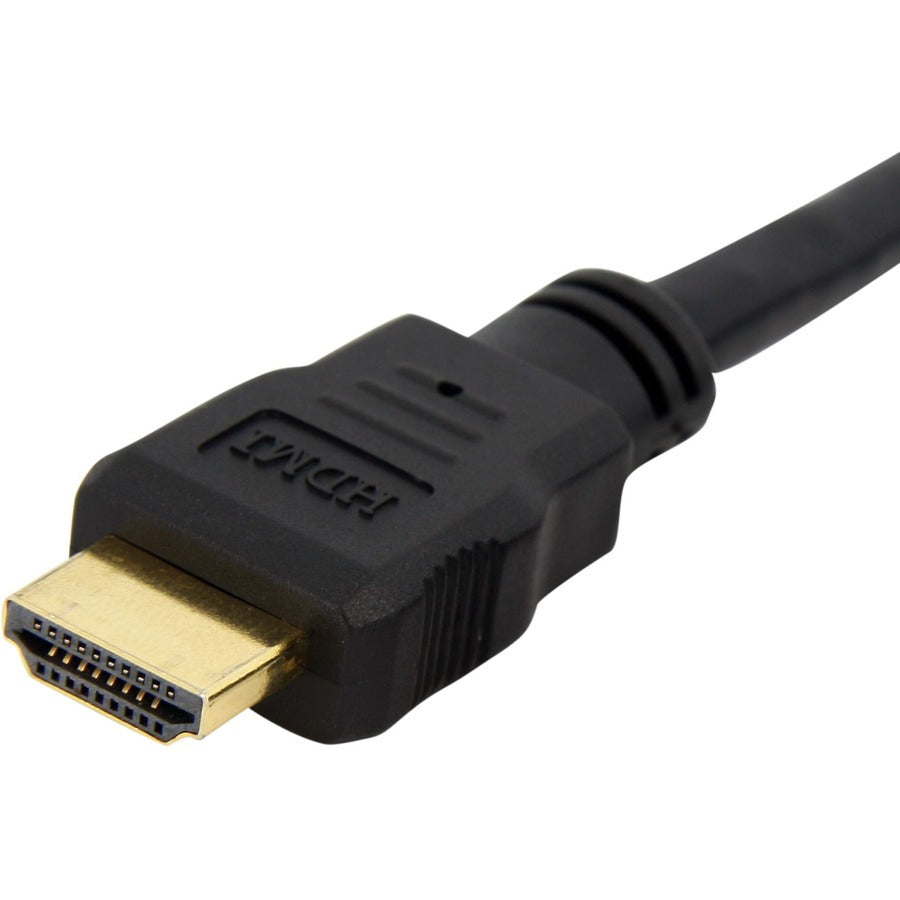 StarTech.com 3ft HDMI Female to Male Adapter, 4K High Speed Panel Mount HDMI Cable, HDMI Female to Male, HDMI Panel Mount Connector Cable