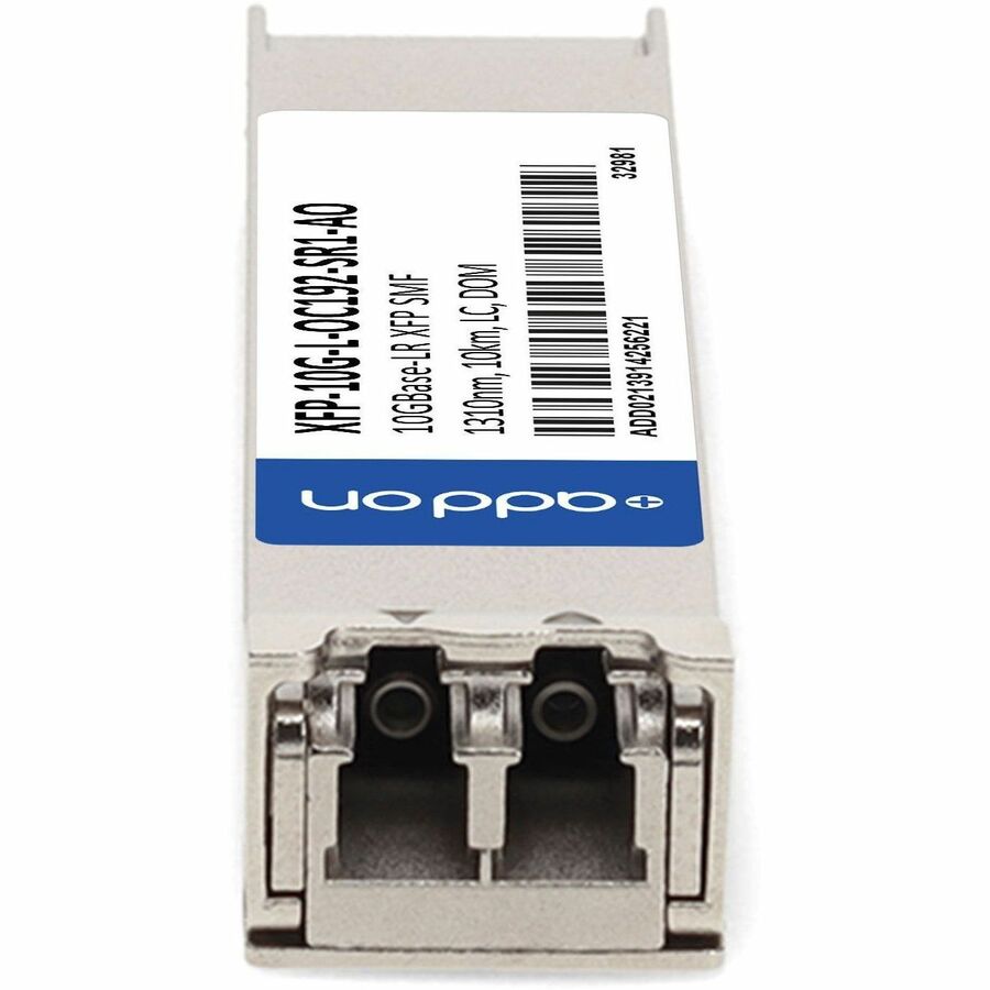 AddOn Juniper Networks XFP-10G-L-OC192-SR1 Compatible TAA Compliant 10GBase-LR XFP Transceiver (SMF, 1310nm, 10km, LC, DOM)