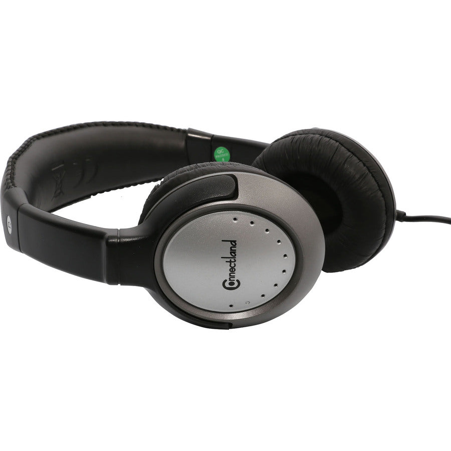 Connectland Stereo PC Headphone with In-line Contrlol and Microphone