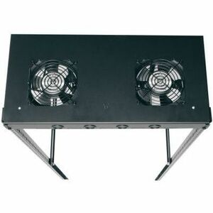 Middle Atlantic AC Fan Kit for Slim 5 Series Rack - 114 CFM, 2 AC Fans - 4 Fan guards - Black