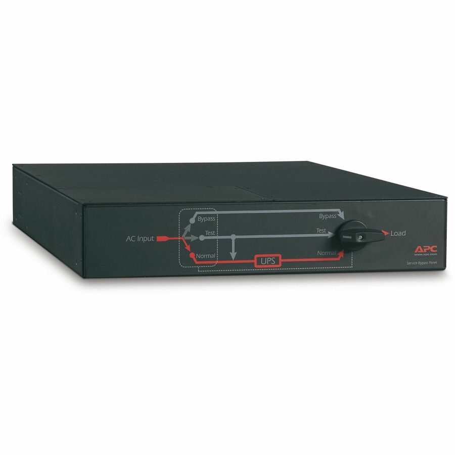 APC Service Bypass Panel - 200/208/240V; 30A; BBM; L6-30P input; (2) L6-30R (2) L6-20R output