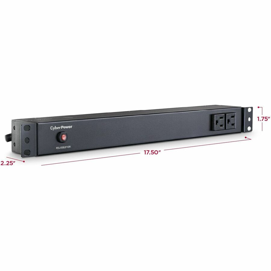 CyberPower PDU15B2F10R 100 - 125 VAC 15A Basic PDU
