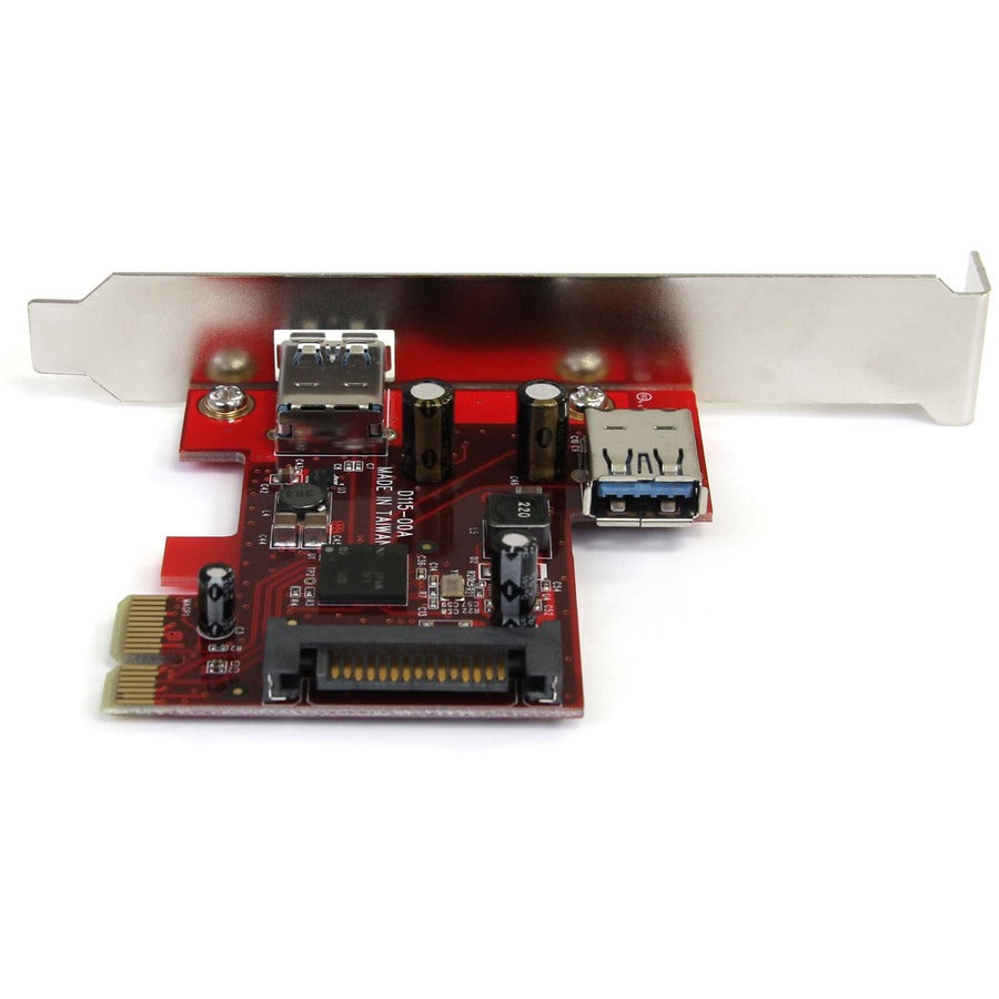 StarTech.com 2 port PCI Express SuperSpeed USB 3.0 Card with UASP Support - 5Gbps - 1 Internal 1 External
