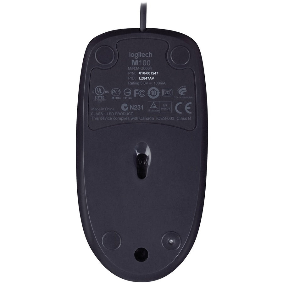 B100 3BTN USB ERGO CORDED MOUSE
