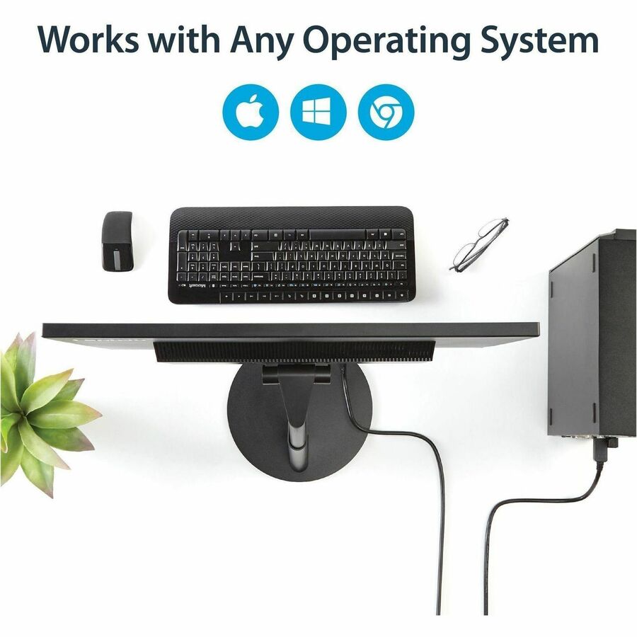 StarTech.com 6ft (1.8m) DisplayPort to DVI Cable, DisplayPort to DVI Adapter Cable, DP to DVI-D Converter, Replacement for DP2DVIMM6