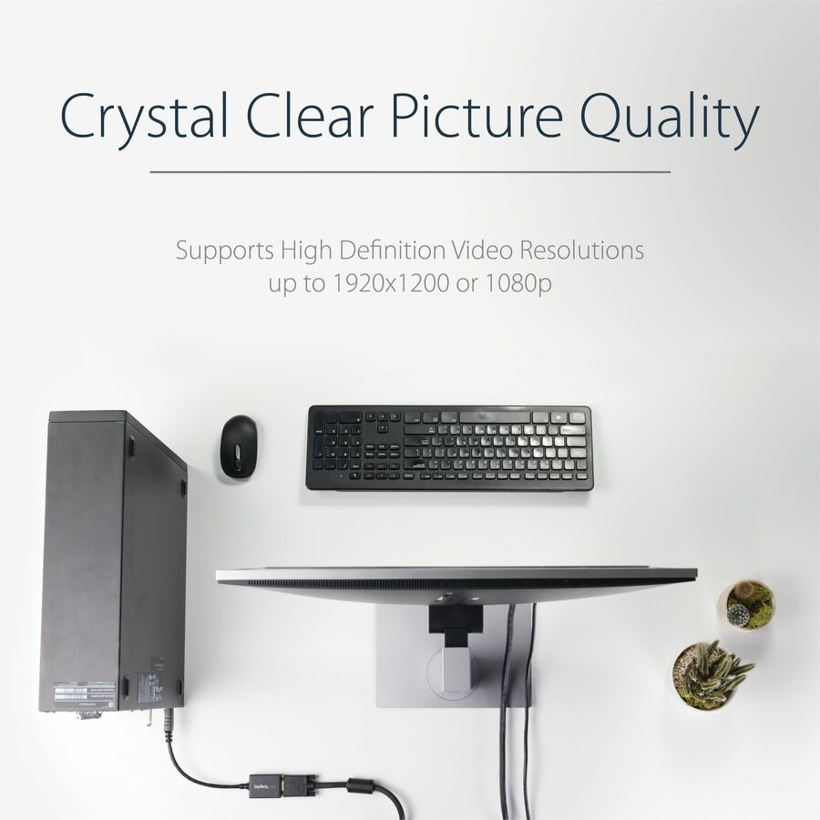 StarTech.com DisplayPort to VGA Video Adapter Converter