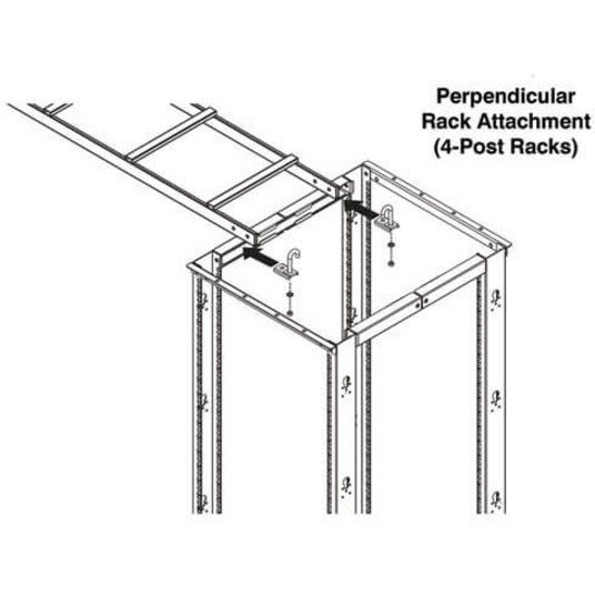 Eaton Tripp Lite Series SmartRack Hardware Kit - Connects SRCABLELADDER to a wall or Open Frame Rack