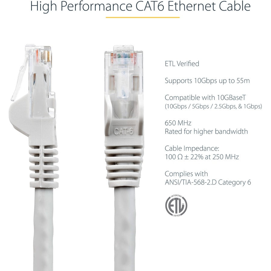 50FT GRAY CAT6 ETHERNET CABLE