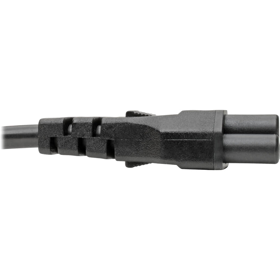 Eaton Tripp Lite Series UK Computer Power Cord - BS1363 to C5, 2.5A, 250V, 18 AWG, 6 ft. (1.83 m), Black