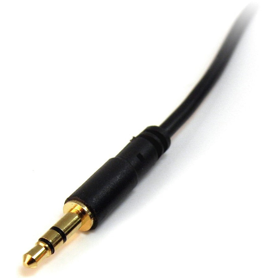 StarTech.com 6 ft Slim 3.5mm Stereo Audio Cable - M/M