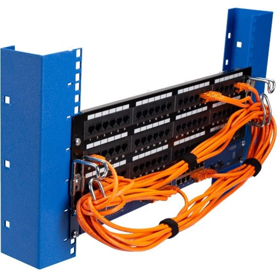 Rack Solutions Metal D-Ring Cable Clips 4-Pack